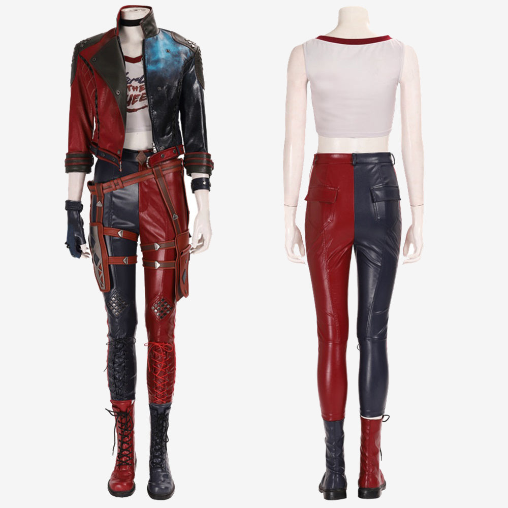 Jester Girl Costume Cosplay Suit Suicide Squad: Kill the Justice League