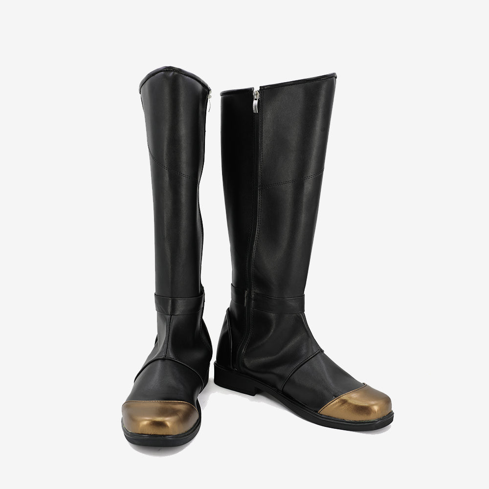 Superhero Batsuit Black Shoes Cosplay Men Boots Unibuy