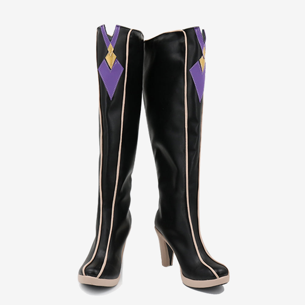 Genshin Impact Lyudmila Shoes Cosplay Women Boots Unibuy