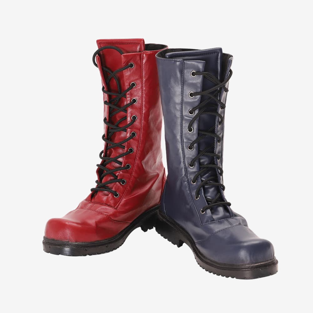 Jester Girl Cosplay Shoes Women Boots Suicide Squad: Kill the Justice League Unibuy