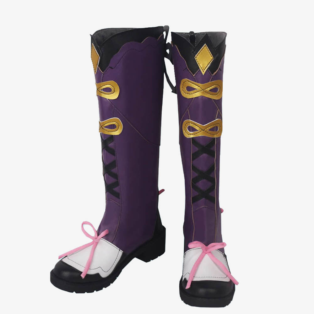 Genshin Impact Yun Jin Shoes Cosplay Women Long Boots Unibuy