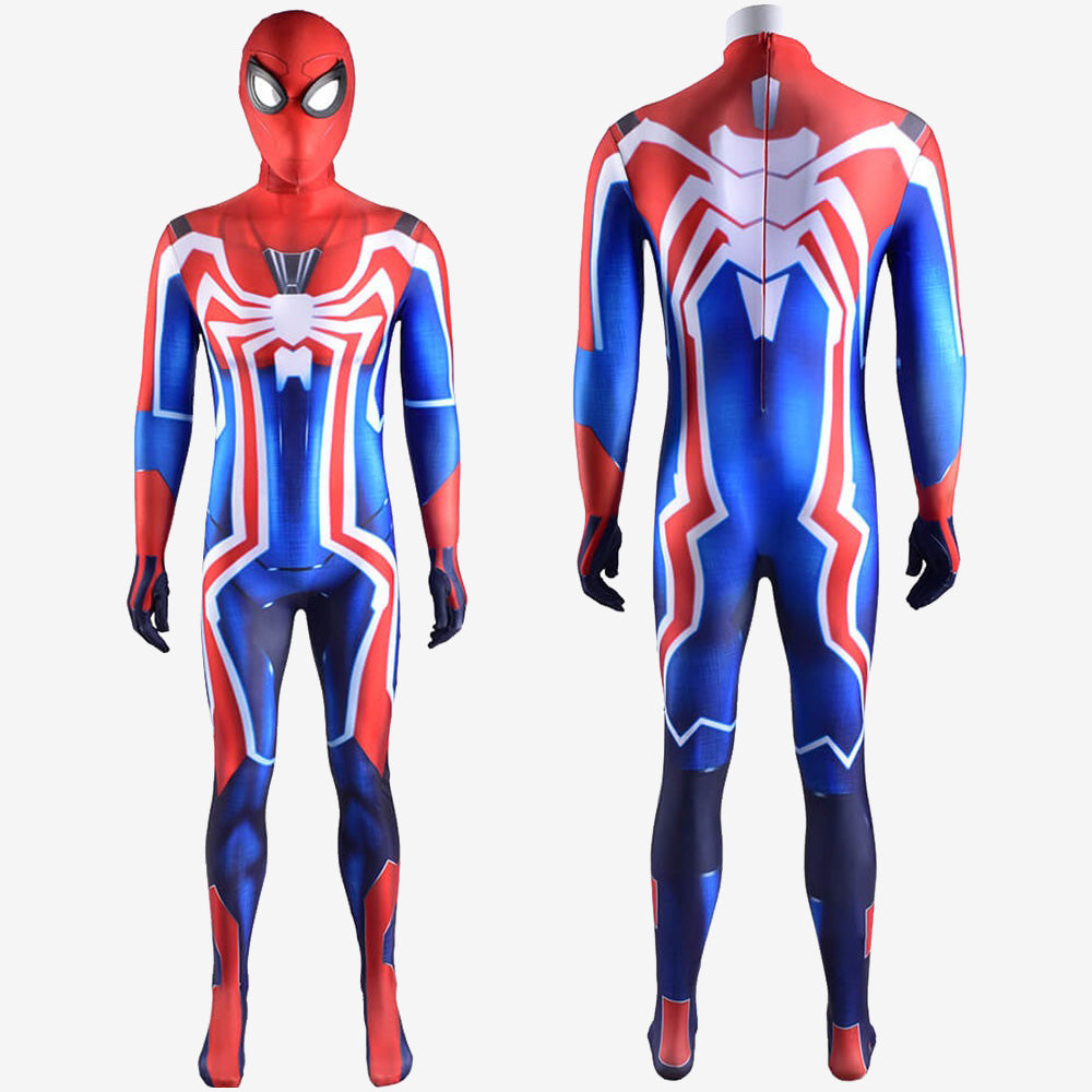 Spider Man PS4 Velocity Suit Cosplay Costume For Kids Adult Unibuy