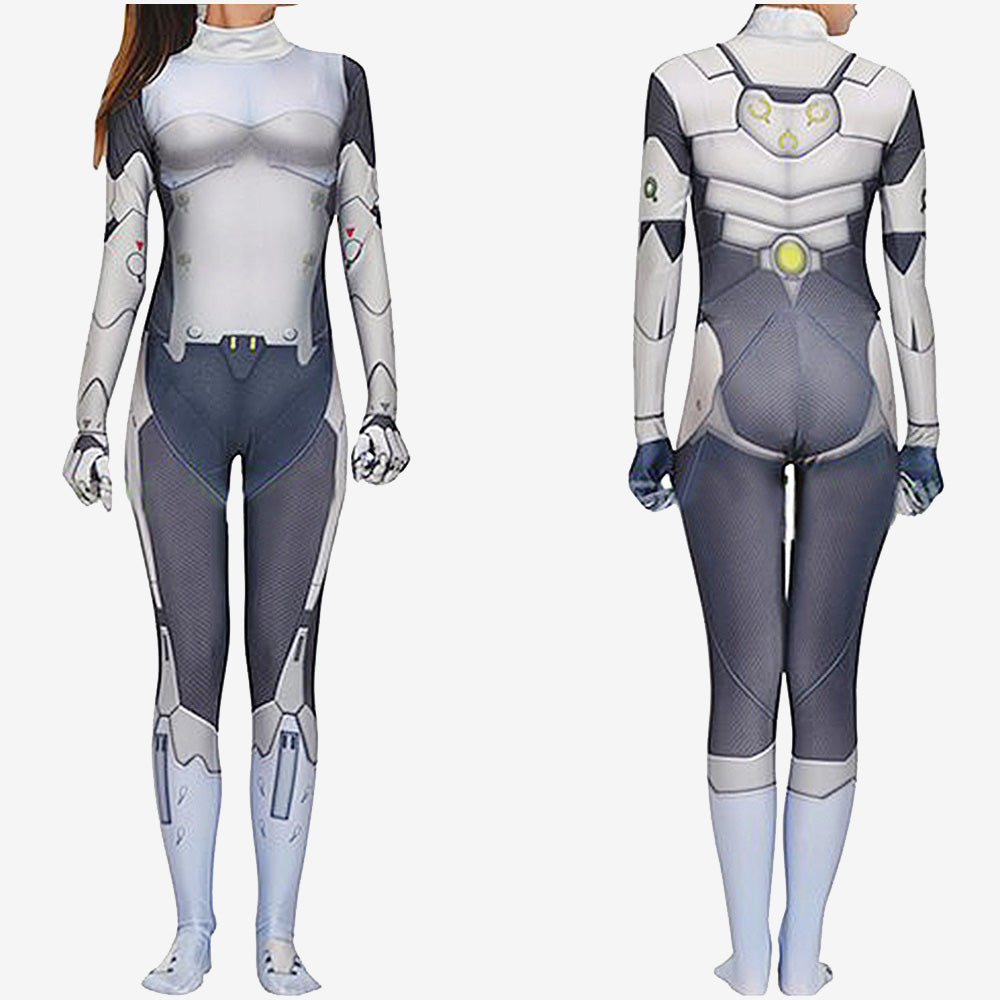 Female Genji Cosplay Costume Overwatch Jumpsuit For Kids Adult Unibuyplus