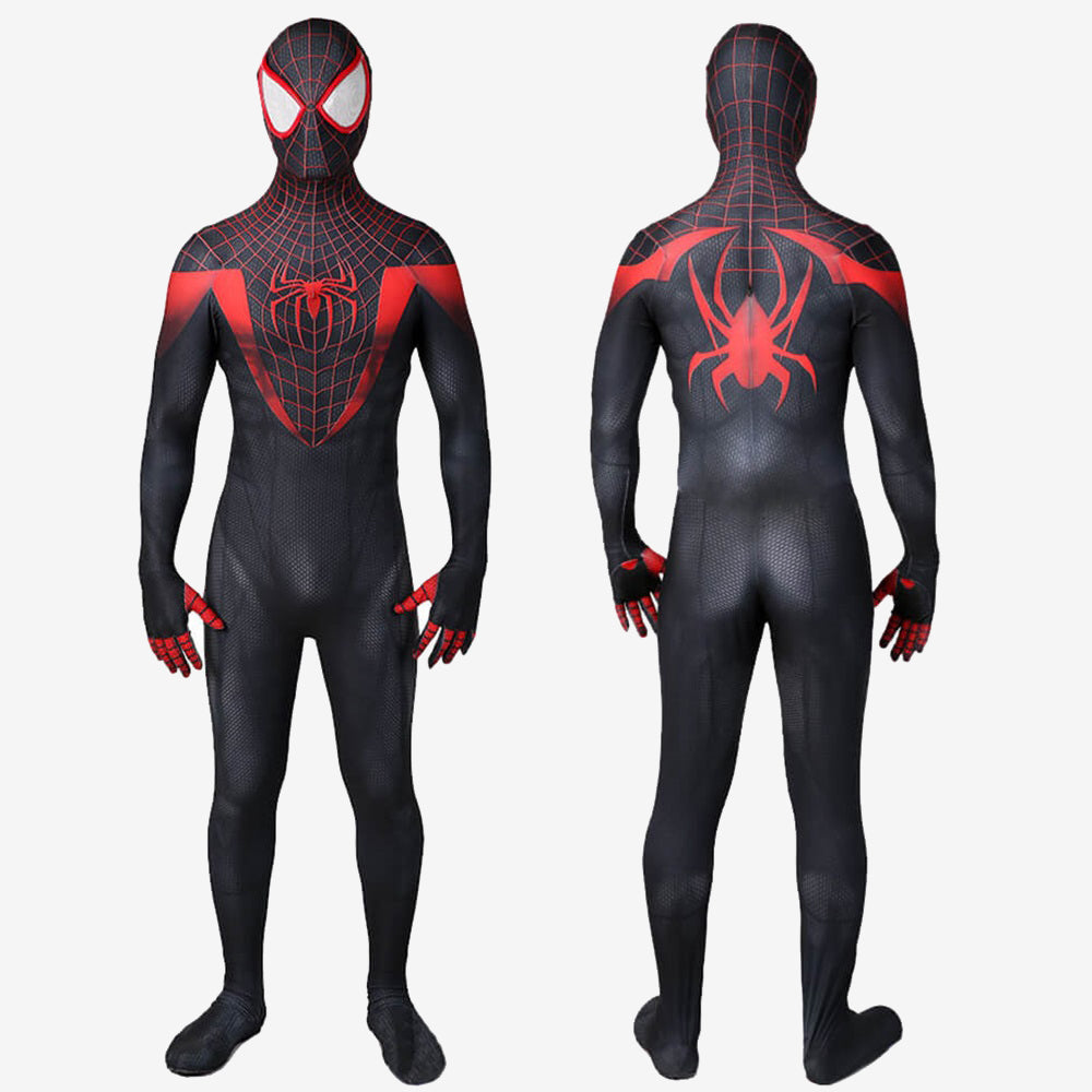 Miles Morales Costume Cosplay Suit Ultimate Spider-Man For Kids Adult Unibuy