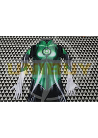 Green Lantern Jessica Cruz Cosplay Suit Bodysuit For Adult Kids