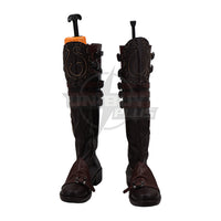 Final Fantasy XIV Viper Shoes Cosplay Men Boots