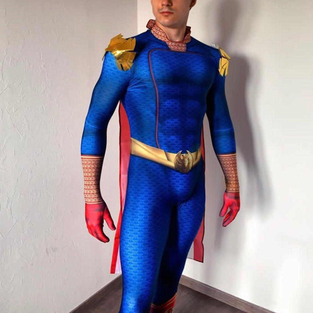 The Boys Homelander Costume Cosplay Suit Unibuyplus