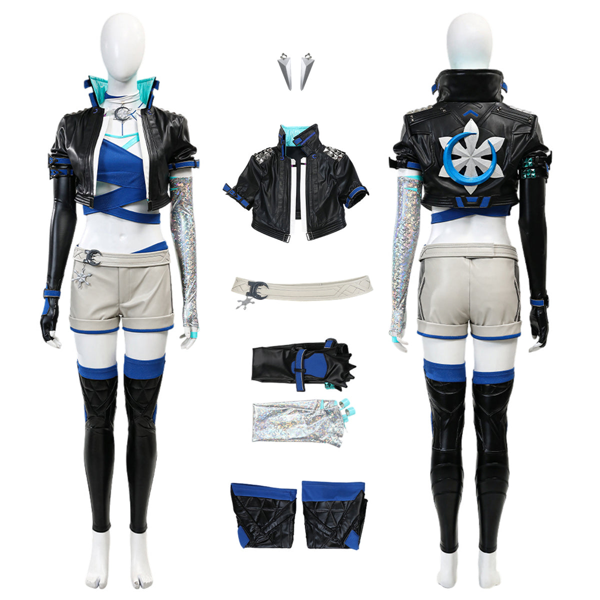 Marvel Rivals Luna Snow Costume Cosplay Suit