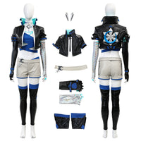 Marvel Rivals Luna Snow Costume Cosplay Suit