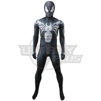 Marvel Rivals Venom Costume Cosplay Suit Eddie Brock Bodysuit For Kids Adult