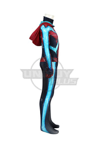 Marvel's Spider-Man 2 Miles Morales Evolved Suit Costume Cosplay Kids