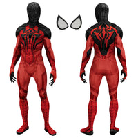 Marvel Rivals Scarlet Spider Costume Cosplay Suit Bodysuit For Kids Adult