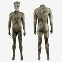 Guardians of the Galaxy Groot Bodysuit Cosplay Costume For Kids Adult