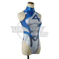 Marvel Rivals Invisible Woman Female Costume Cosplay Suit Summer Ver. For Kids Adult