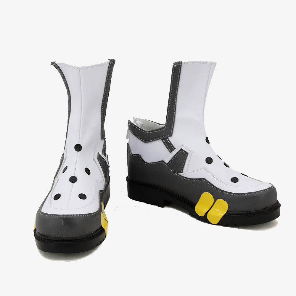 OW Overwatch Tracer Cosplay Shoes Lena Okston Black White Women Boots Unibuy