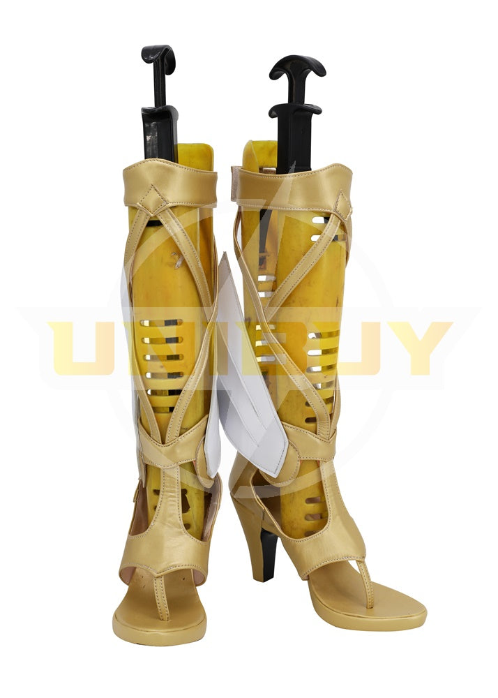 Mercy Shoes Cosplay Winged Victory Skin Overwatch OW Women Boots Unibuy
