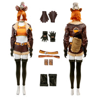 Marvel Rivals Squirrel Girl Costume Cosplay Suit Doreen Green Ver 2