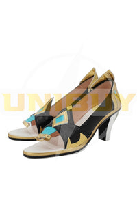 Genshin Impact Shenhe Shoes Cosplay Women Boots Ver.2 Unibuy