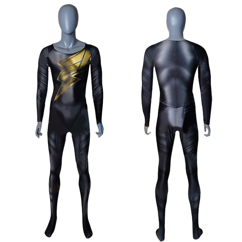 Injustice 2 Black Adam Costume Cosplay Suit Bodysuit For Kids Adult