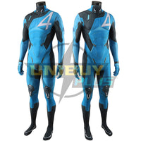 Marvel Rivals Mr. Fantastic Costume Cosplay Suit Reed Richards Bodysuit For Kids Adult Ver 2