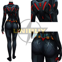 Marvel Rivals Black Widow Costume Cosplay Suit Bodysuit For Kids Adult