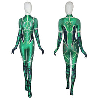 Marvel Ultimate Alliance 3: The Black Order Hela Costume Cosplay Suit Bodysuit For Kids Adult