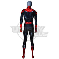 Green Lantern Red Lantern Costume Cosplay Suit Bodysuit For Kids Adult