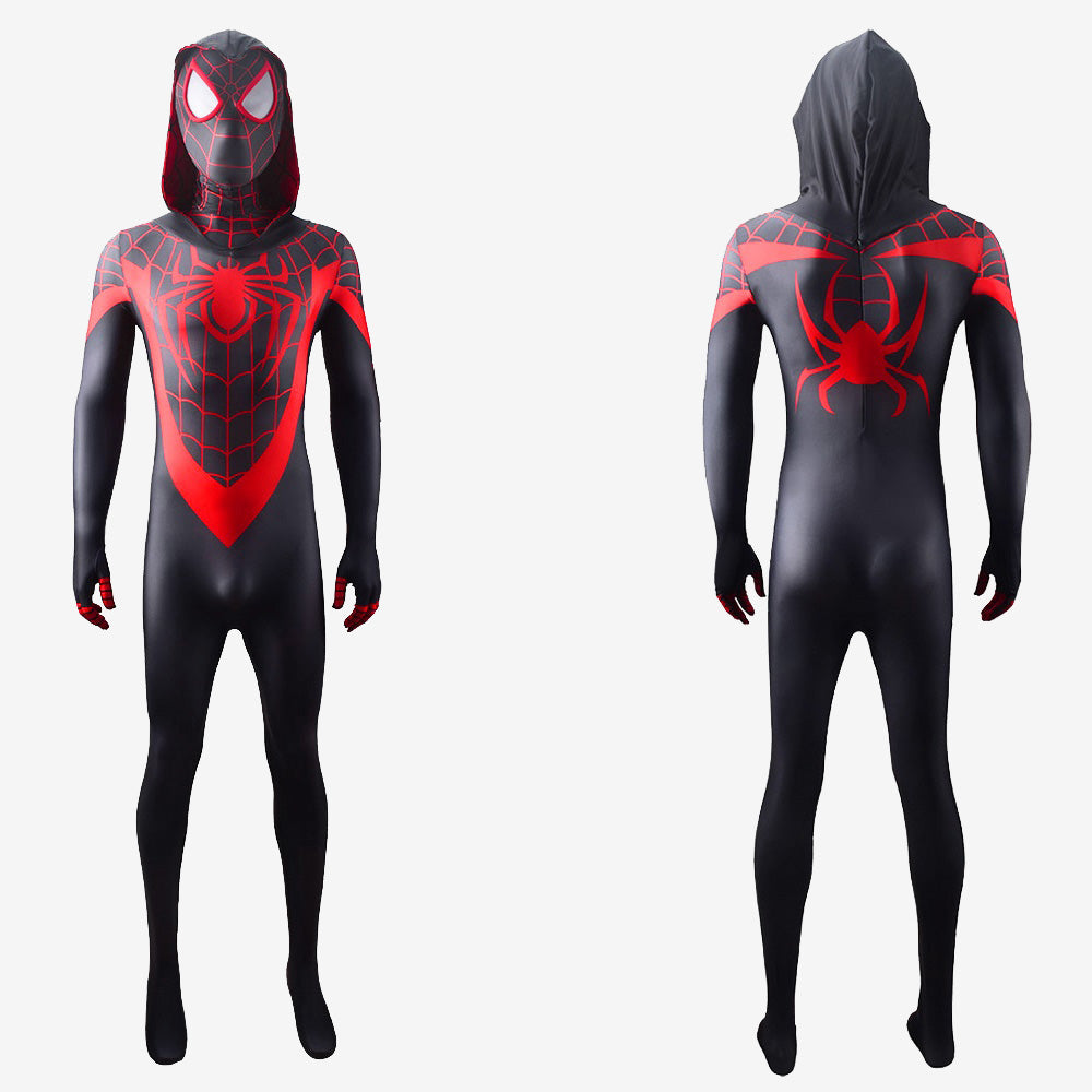 Miles Morales Female Suit Costume Cosplay Spider-man Bodysuit For Women Kids Unibuy
