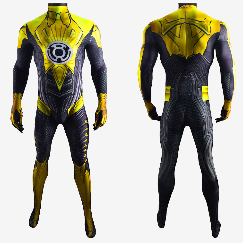 Thaal Sinestro Cosplay Suit Bodysuit Costume For Kids Men Unibuy