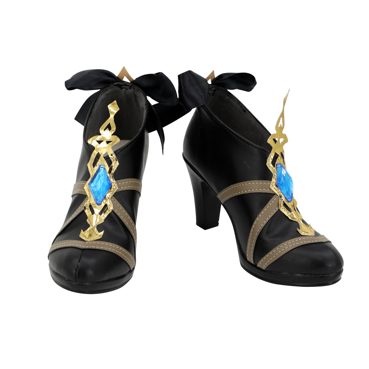 Genshin Impact Navia Caspar Cosplay Shoes Women Boots