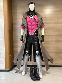 Marvel Rivals Gambit Costume Cosplay Suit