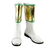 MMPR Rangers Lord Drakkon Shoes Cosplay Men Boots