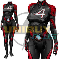 Marvel Rivals Invisible Woman 005 Costume Cosplay Suit Bodysuit For Kids Adult