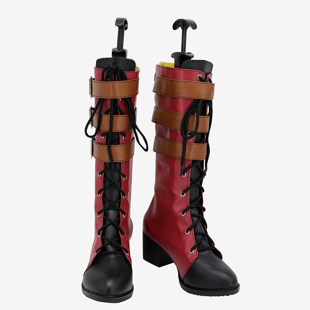 Overwatch Little Red Ashe Cosplay Shoes Women Boots Unibuy