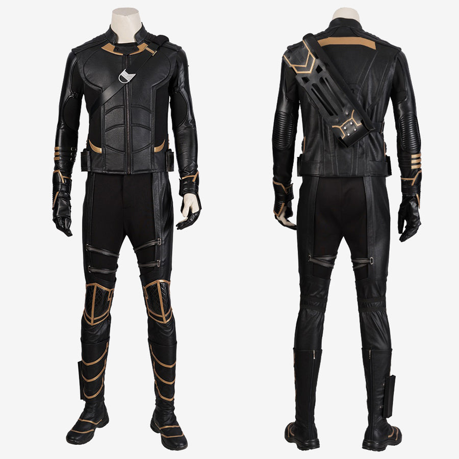 Avengers Endgame Hawkeye Costume Cosplay Suit Clinton Barton
