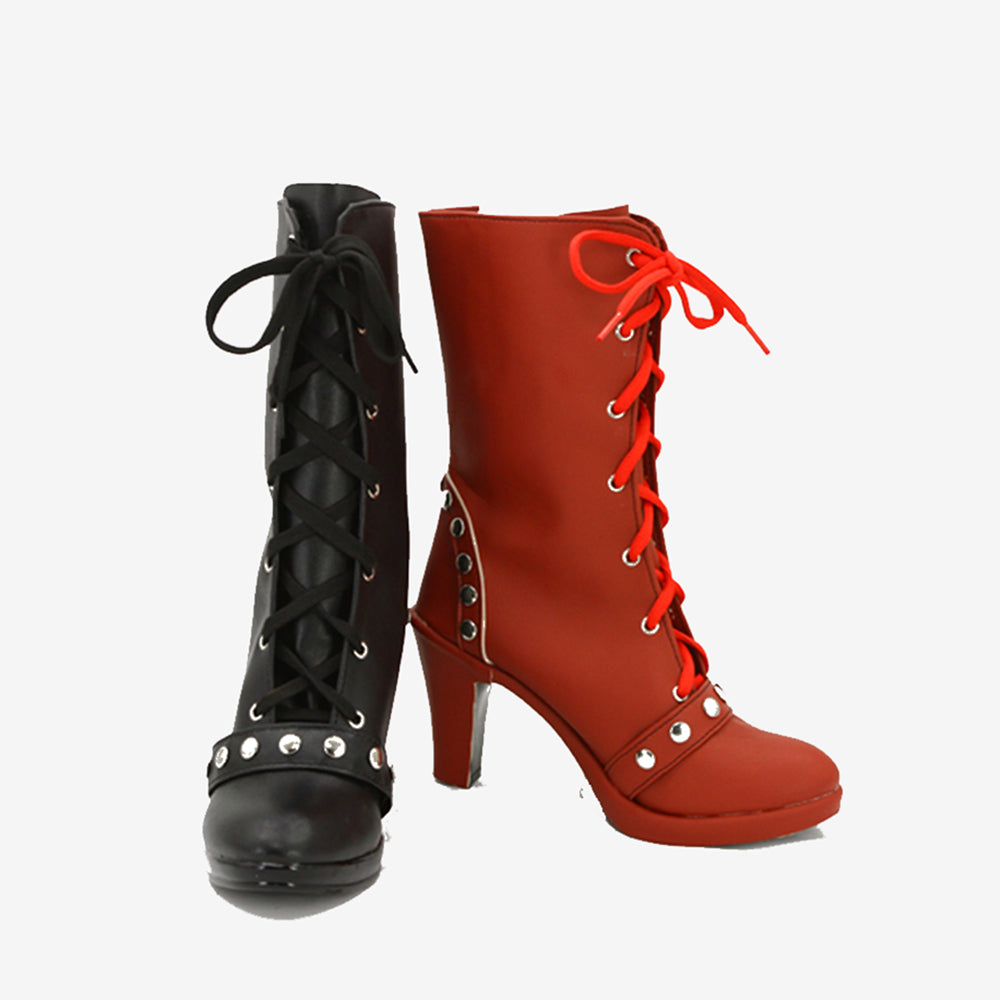 Arkham Knight Jester Girl Shoes Cosplay High Heel Women Boots Unibuy