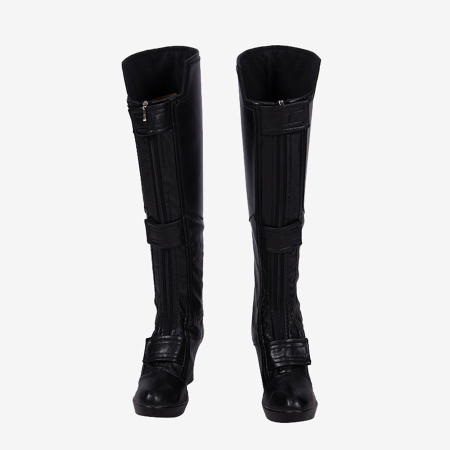 Avengers Endgame Black Widow Cosplay Shoes Natasha Romanoff Women Boots