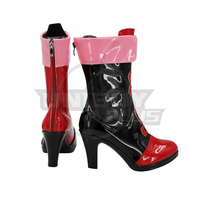 Jester Girl Shoes Cosplay Suicide Squad ISEKAI Women Boots