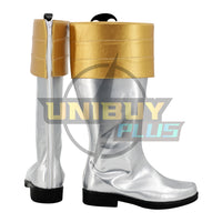 Kaizoku Sentai Gokaiger Gokai Silver Cosplay Shoes Men Boots