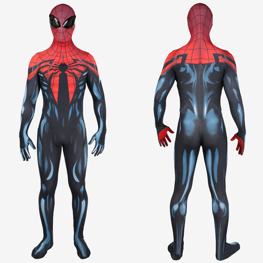 Avengers Superior Sipder Man Cosplay Costume Jumpsuit Bodysuit