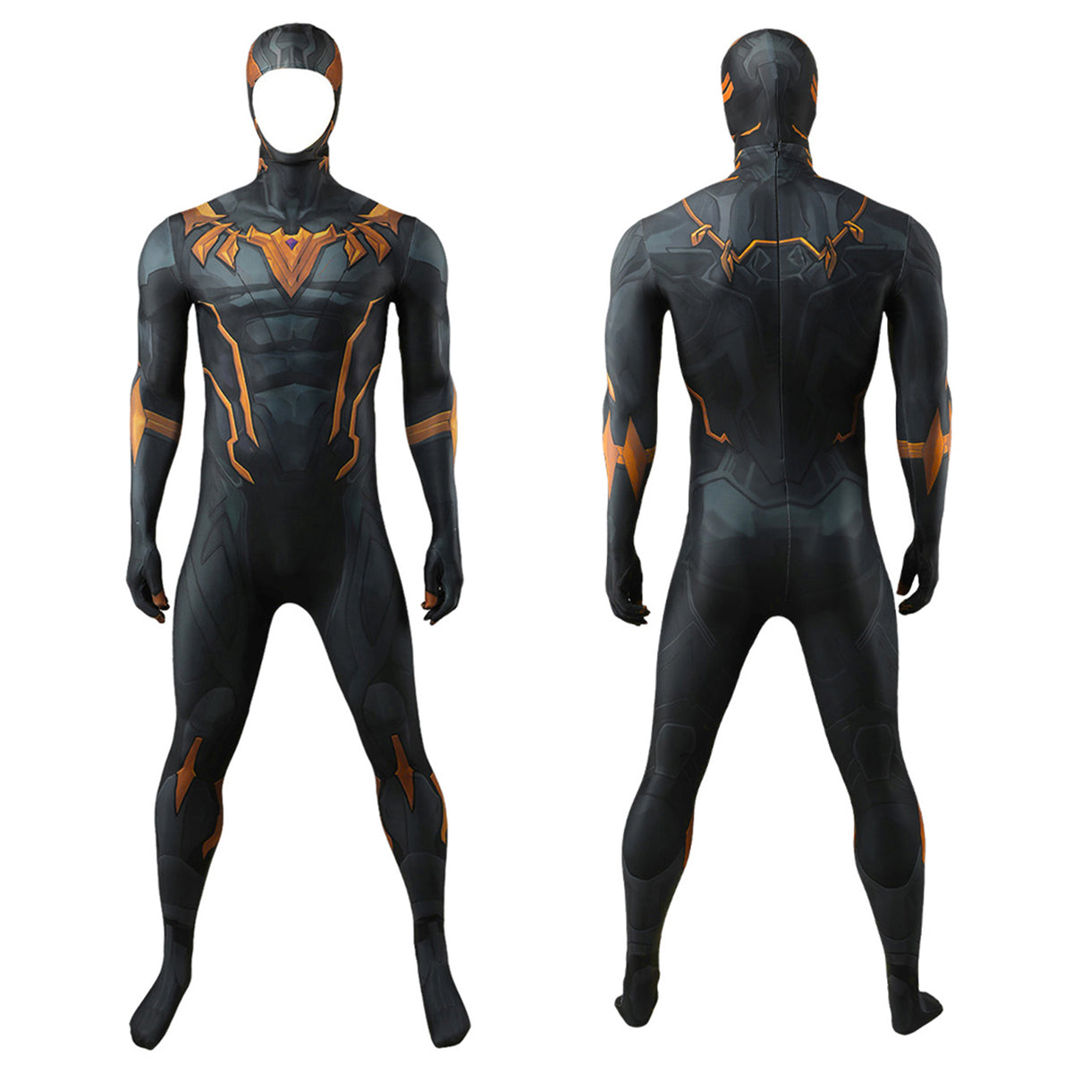 Marvel Rivals Black Panther Costume Cosplay Suit Bodysuit For Kids Adult