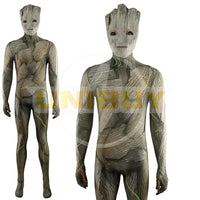 Guardians of the Galaxy Groot Bodysuit Cosplay Costume For Kids Adult