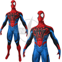Marvel Rivals Spider-Man Costume Cosplay Suit Ver 3 Bodysuit For Kids Adult