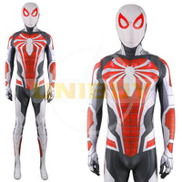 Marvel's Spider-Man 2099 White Suit Costume Cosplay Bodysuit For Men Kids