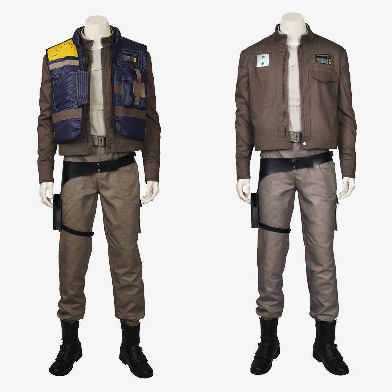 Rogue One A Star Wars Story Cassian Andor Costume Cosplay Suit