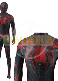 Marvel's Spider-Man 2 Venom Cosplay Costume Suit For Kids Adult Black Ver.