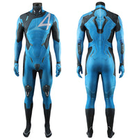 Marvel Rivals Mr. Fantastic Costume Cosplay Suit Reed Richards Bodysuit For Kids Adult Ver 2