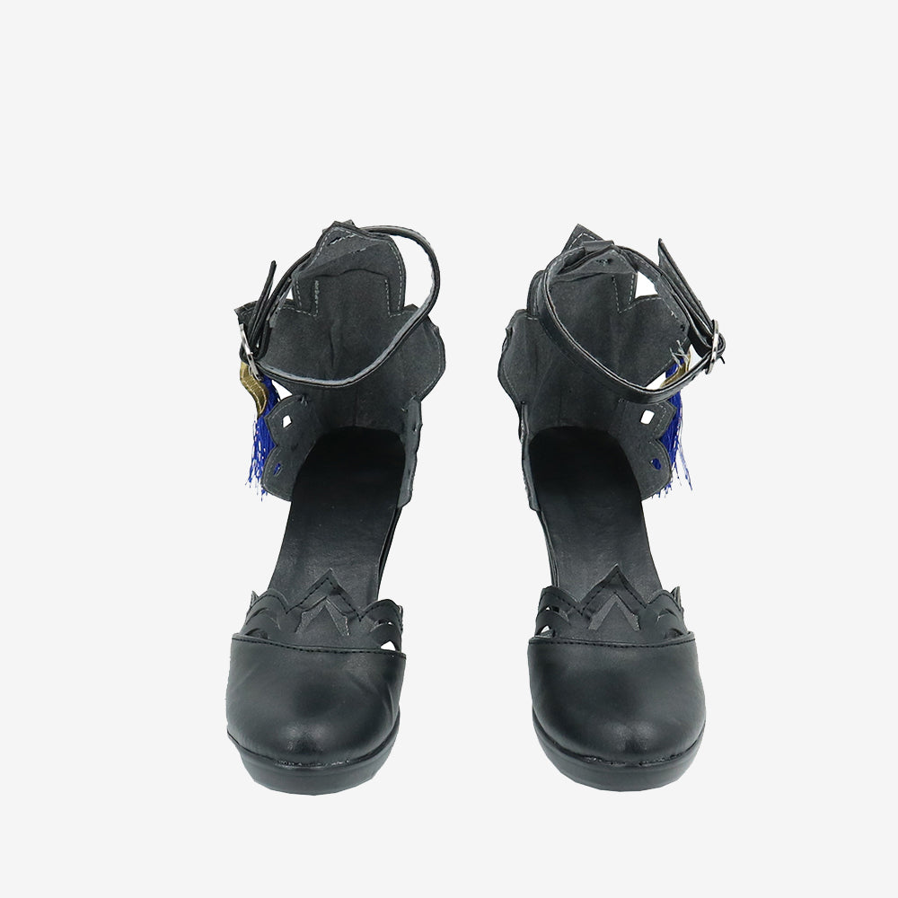 Genshin Impact Keqing Opulent Splendor Shoes Cosplay Women Boots