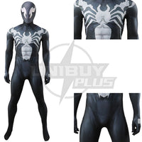 Marvel Rivals Venom Costume Cosplay Suit Eddie Brock Bodysuit For Kids Adult