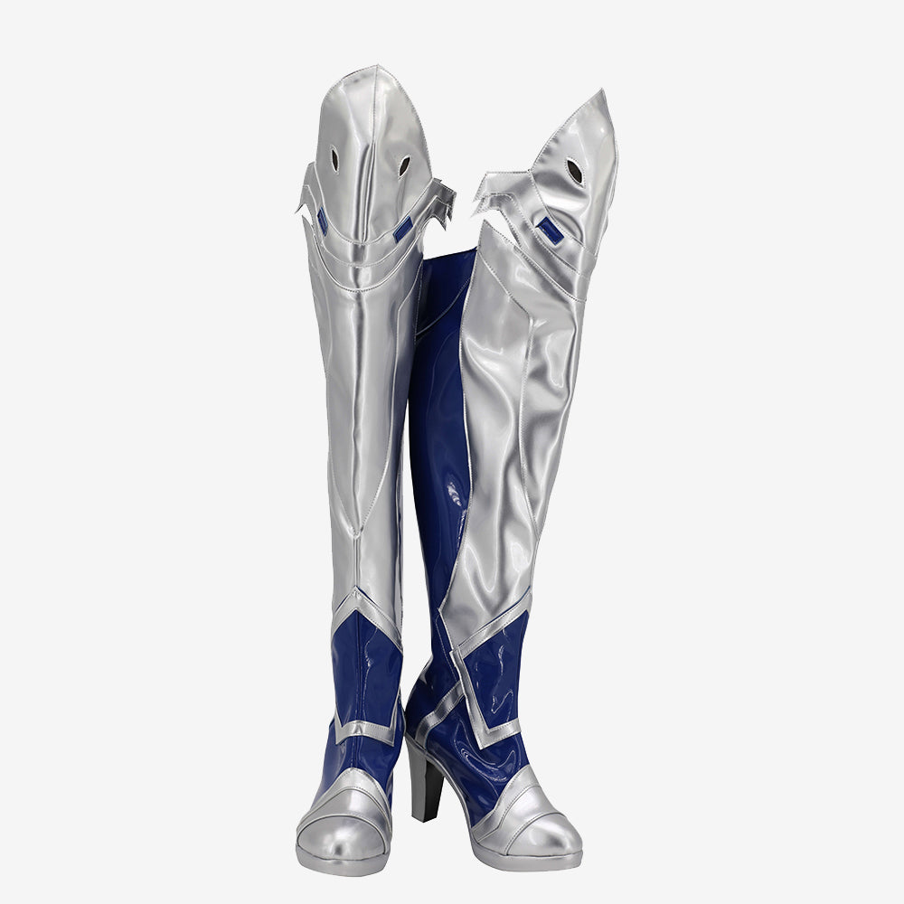 OW Overwatch Atlantic Mercy Skin Shoes Cosplay Women Boots